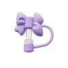 Splash Proof Silicone Straw Covers Dust Proof Plugs Protector Leak-Proof Bow Straw Cover Cap Reusable for 40/30 oz Tumbler Cups