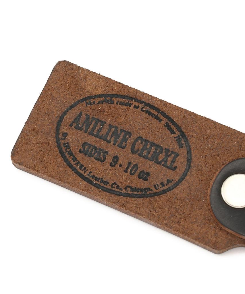Schott HORWEEN LEATHER KEY HOLDER, Men's F 010, Black, 782-5970019
