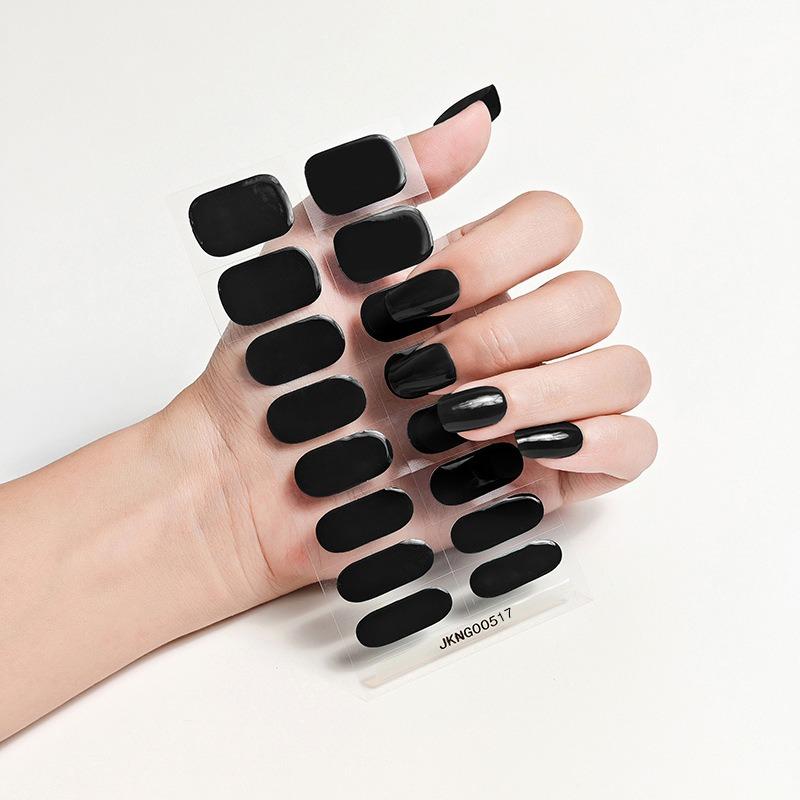 Neue einfarbige Nagelgel-Aufkleber, Nagelaufkleber, Nagelaufkleber, Lichthärtungslampen, Gel-Nagelaufkleber