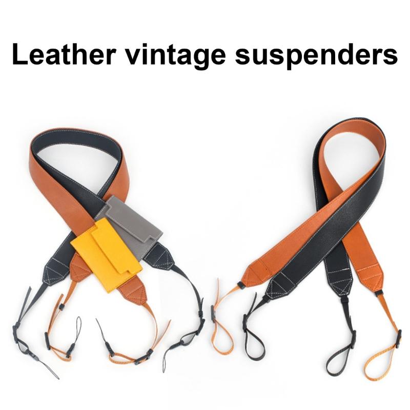 Camera Neck Shoulder Straps with Card Holder Quick Release Soft Camera Straps for DSLR SLR Cameras