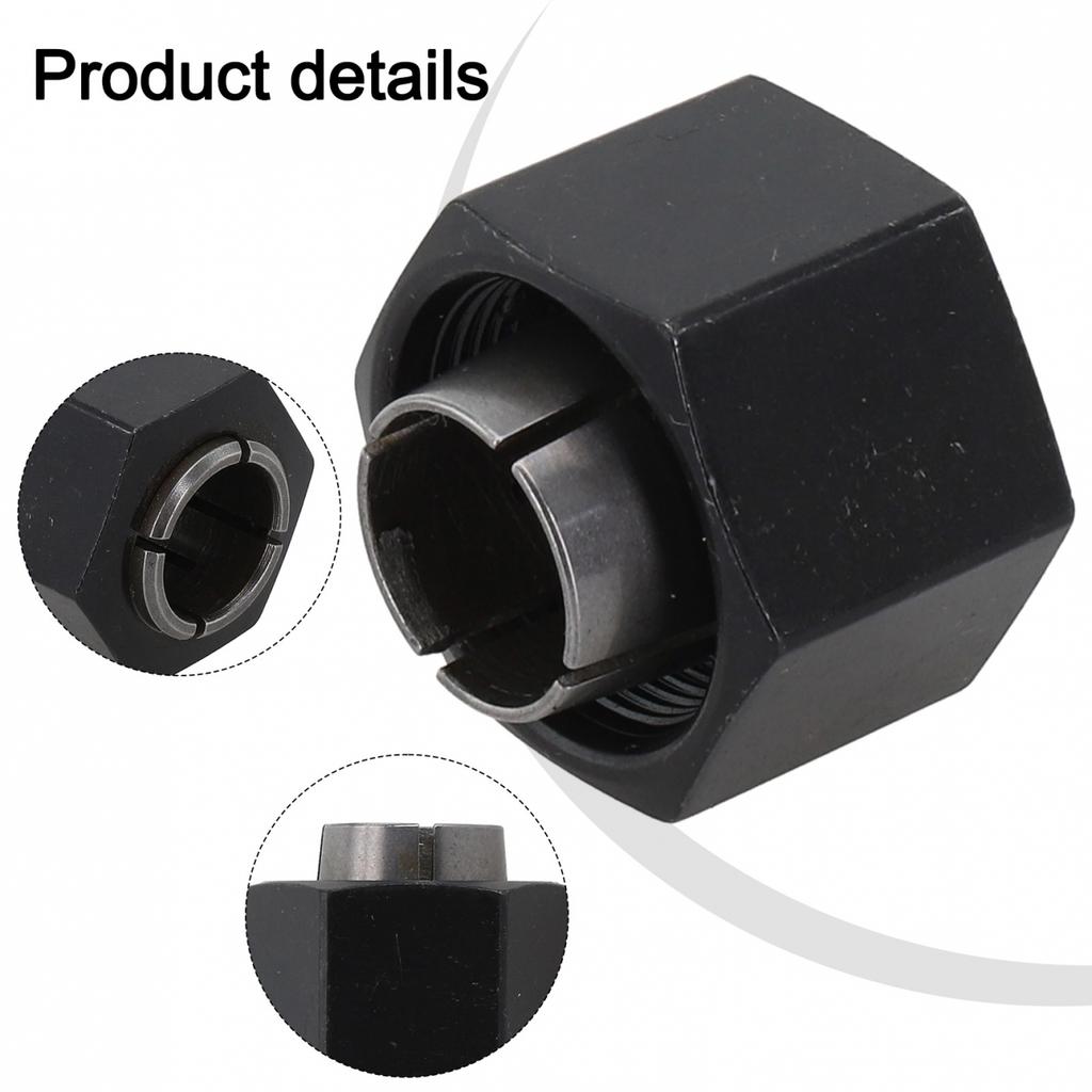 1/2 And 1/4 Inch Chuck Chuck Collet And Nut Router Chuck Replacement