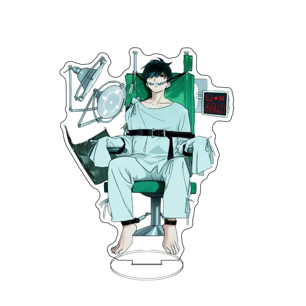 Anime Alien Stagee Cosplay Acrylic Stand Ivan Mizi Till Character Display Standee Desk Decor
