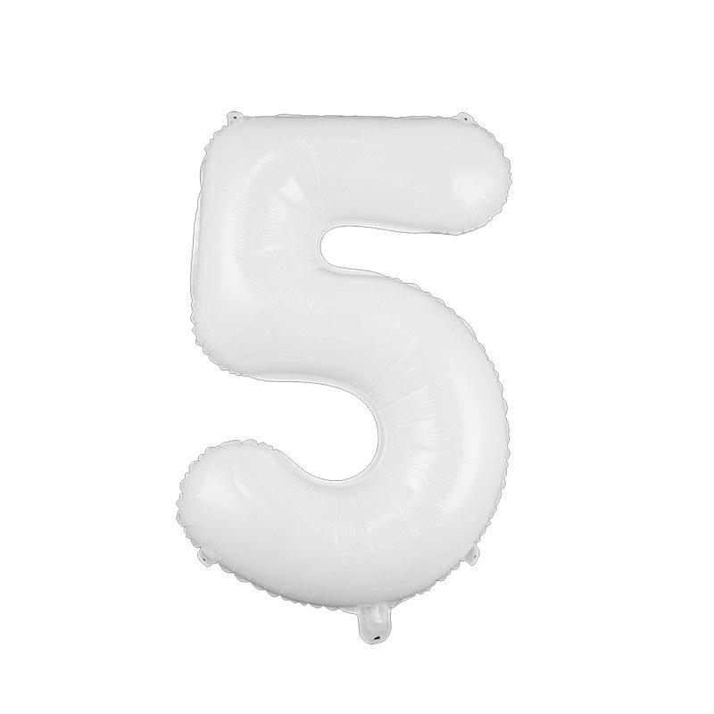 Globos de Aluminio con Número de 40 Pulgadas (EE. UU.) - Decoración de Fiesta