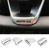 Auto-Emblem-Plakette Lenkrad-Dekorationsleiste Aufkleber für Mercedes Benz AMG W206 W204 W205 W212 W213 W221 W222 W223 W251 W464
