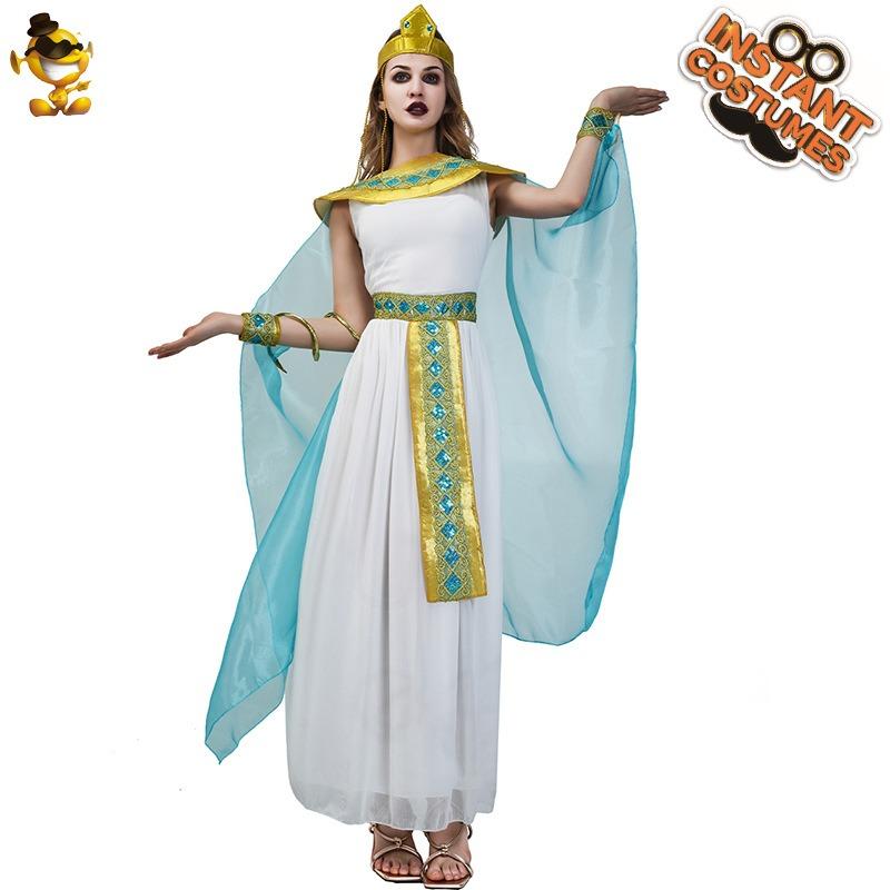Cleopatra adult costume, Halloween costume, cosplay, stage party costume
