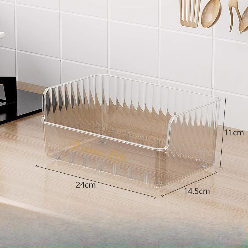 

Коробка для хранения приправКухня с ручными отделениями Многосекционный интегрированный стеллаж для приправ White(without partitions)