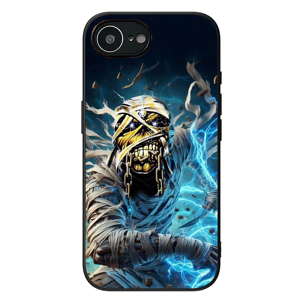 Cover for Samsung Galaxy S25 S24 S22 S23 FE Ultra Plus A56 A05 A06 A15 A16 A55 S7 Edge + Case Poster I-Irons M-Rocks M-Maidens
