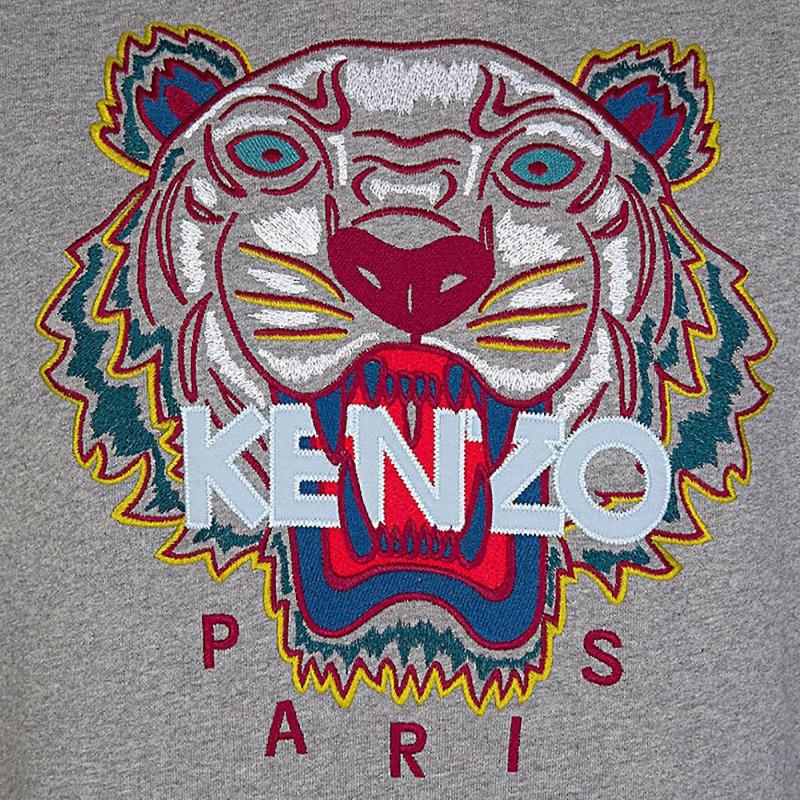 Kenzo Mens Hoodie Classic Tiger Winter