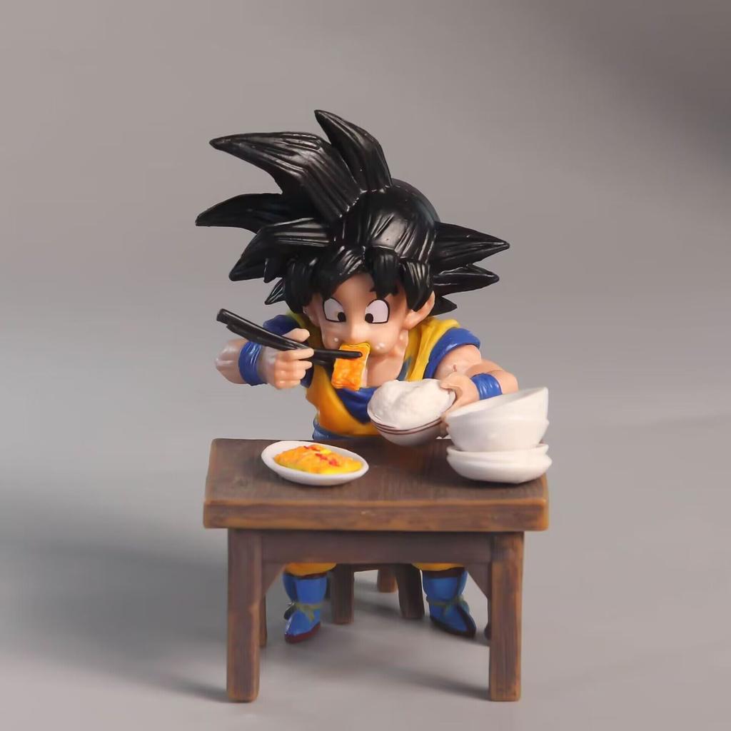 Summer Ice Cream, Cones, Frisa, Dried Food Man, Goku, Vegeta, Boxed Figure