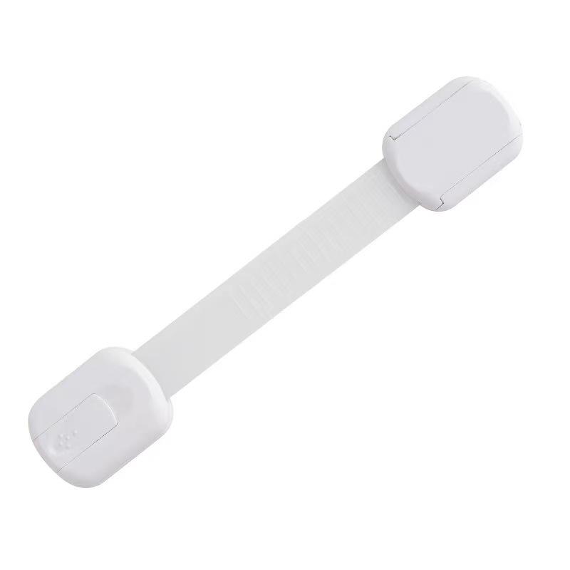 Universal Baby Safety Latch & Finger Pinch Protector for Drawers, Refrigerator, and Freezer Doors