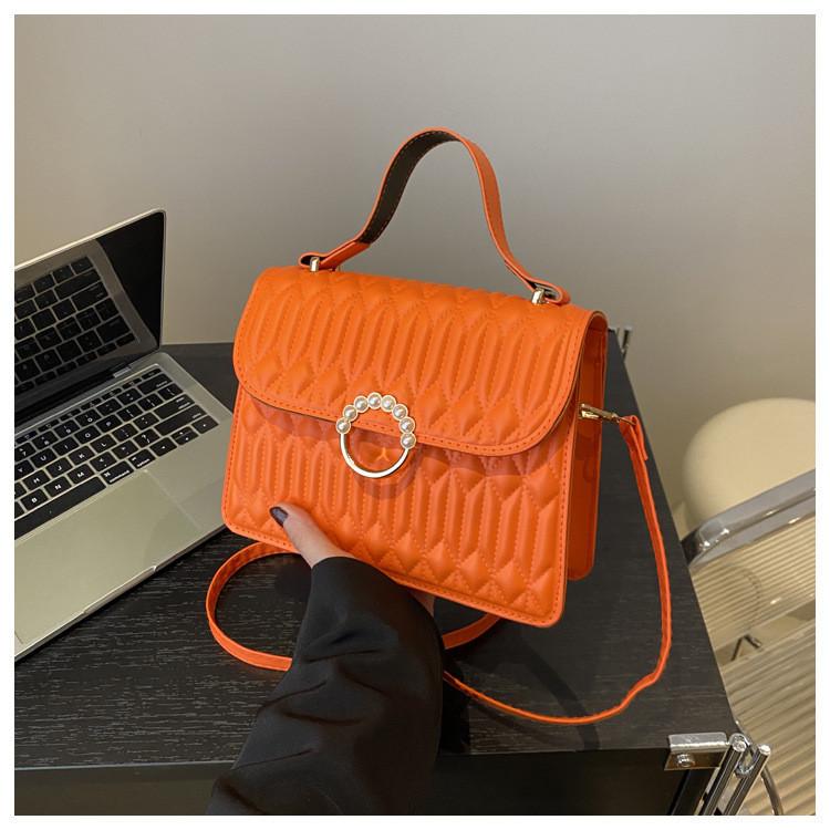 Chic Street Style 2024 Latest Spring Casual Crossbody Handbag Single Shoulder Small Square Bag