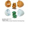 2/4Pcs Wind-up Animal Egg Toy Broken Egg Duck Dinosaur Penguin Capybaras Clockwork Toy Toddlers Boys Girls Walking Hatchling Animal Toy Party Favors