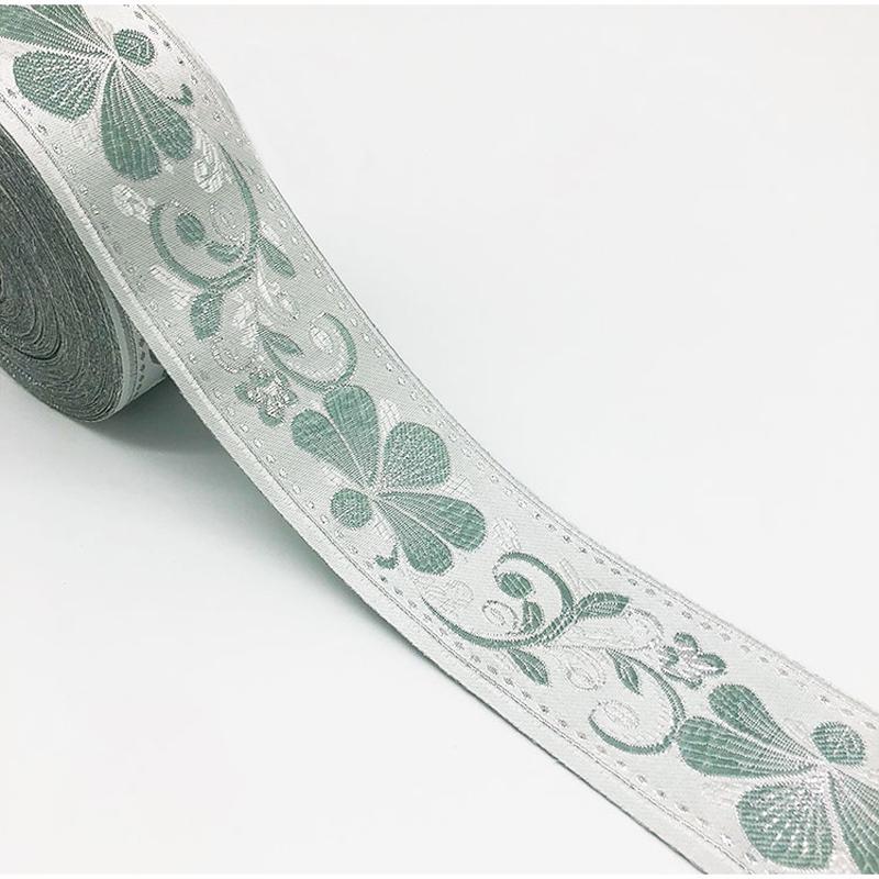 

1M Colorful Ribbons Scottish Bows Tartan Ribbon Garments Accessory Lace Decoration золотистий