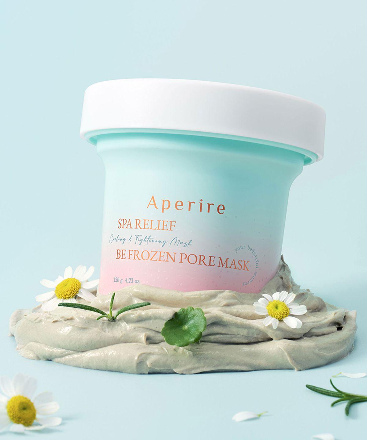 B Frozen Glacier Clay Cooling Pore Pack 120g single