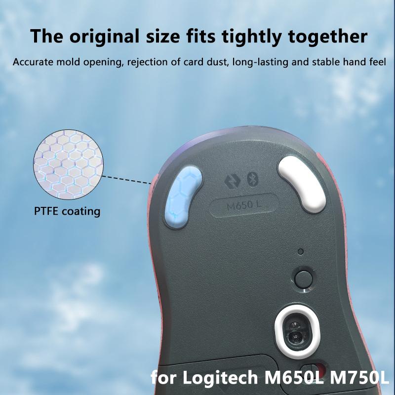 Mouse Foot Sticker Skates For M650L/M750L Wireless Bluetooth Gaming Mice Laptop Computer E-Sport Gamer