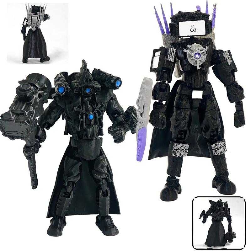 2026 3D Printed Skibidi Toileted Titan Speakerman Cameraman Tvman Mini Figure AnimeDIY Model Toys For Birthday Xmas Gifts Home