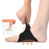 1 Pair Arch Support Braces Plantar Fasciitis Relief Non-Slip Wearable Arches Cushions Shock Absorption Orthotics Braces with Silicone Pad