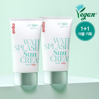 Water Splash Sonnencreme Fresh Cica 60mL Doppelset
