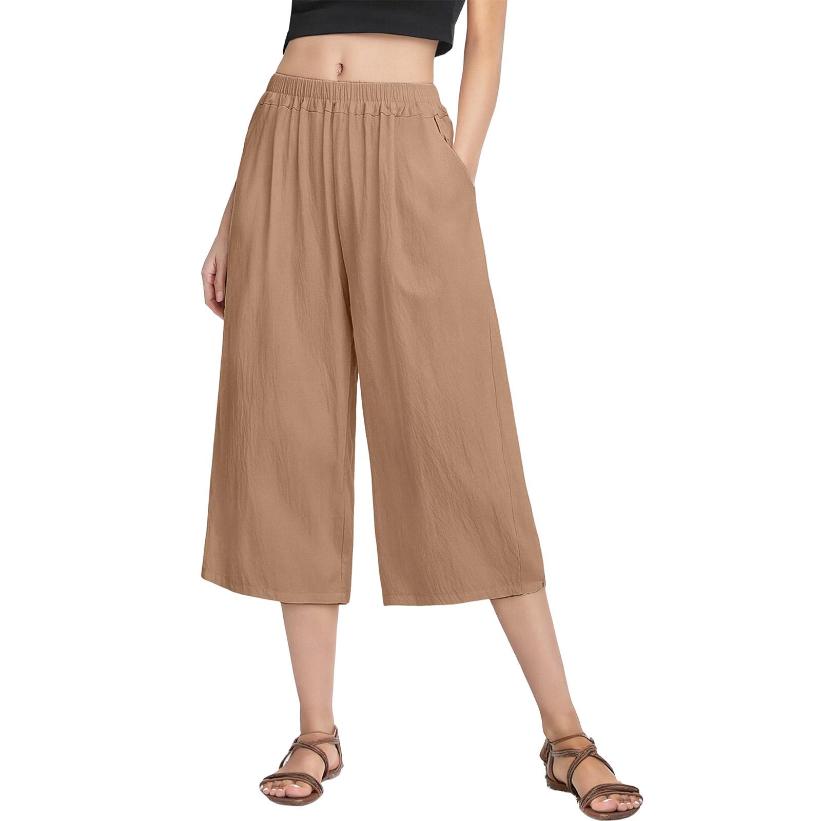 

Fashionable Women s Cotton And Linen Wide Leg Pants, Artistic Retro Casual Pants, Spring And Summer New Versatile Straight Leg Pants XXXL