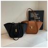 PU Large Capacity Soft Surface Bag Simple Temperament Women's Bags  Sale 2026 New Niche Texture Versatile Shoulder Bag