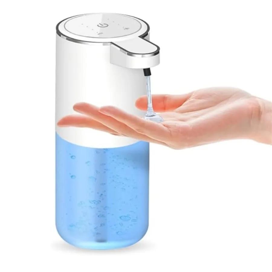4Levels Automatic Soap Dispenser Touchless Foaming Soap Dispenser 350ML USB Rechargeable Electric Adjustable Foam Soap Dispenser