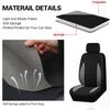 Universal Car Seat Cover Kit 9 PCS Full Seat Covers for Auto Car Seat Protect Luxury Breathable Mesh Seat Cover