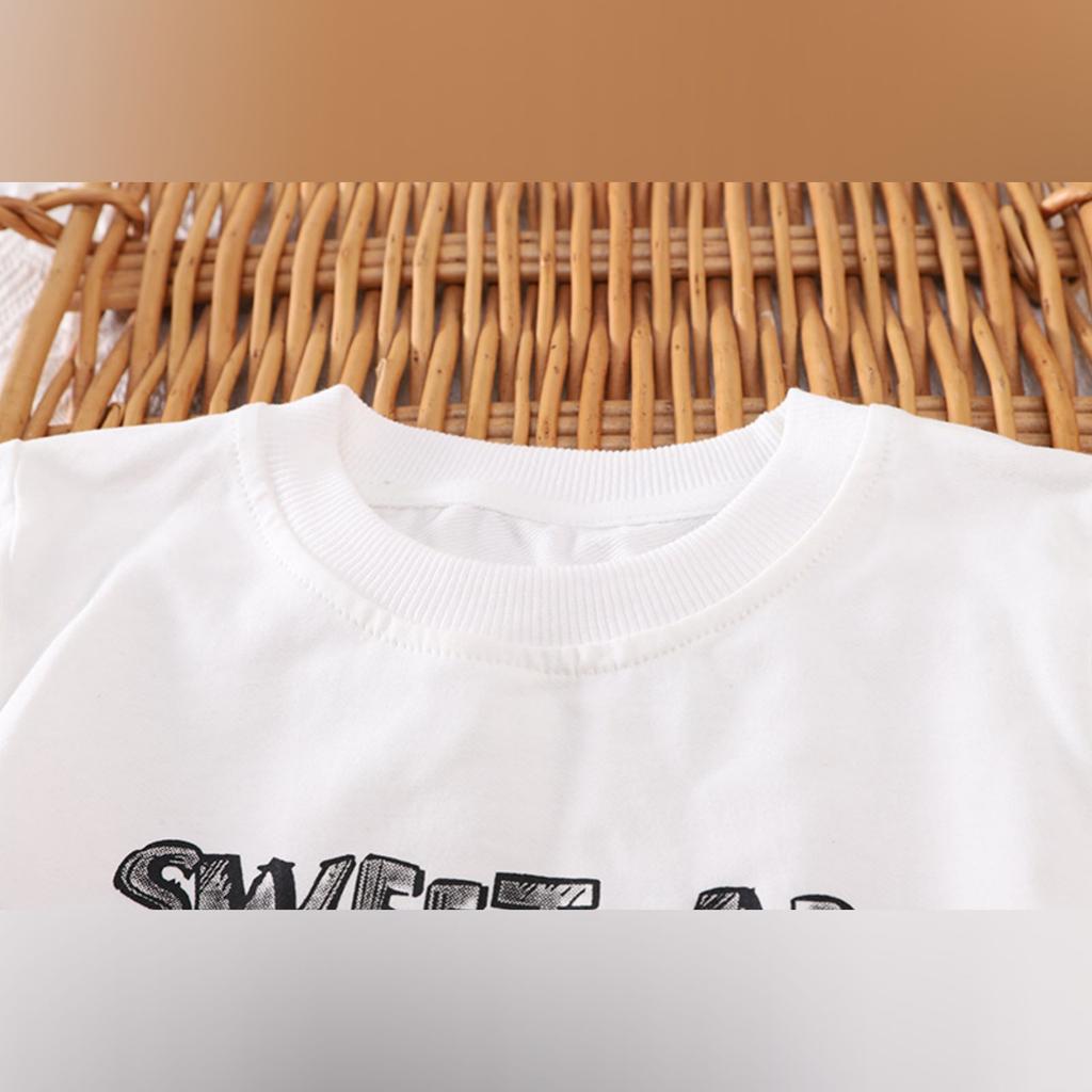 Kids Casual Long-Sleeve Set, Comfortable Daily Wear Outfits