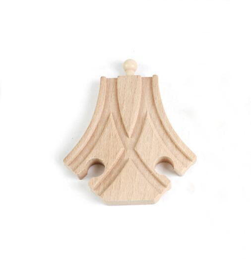 Tutti i Tipi di Giocattoli per Ferrovie su Binari di Legno Accessori per Binari del Treno in Legno di Faggio adatti per Binari di Marca Giocattoli Educativi per Bambini