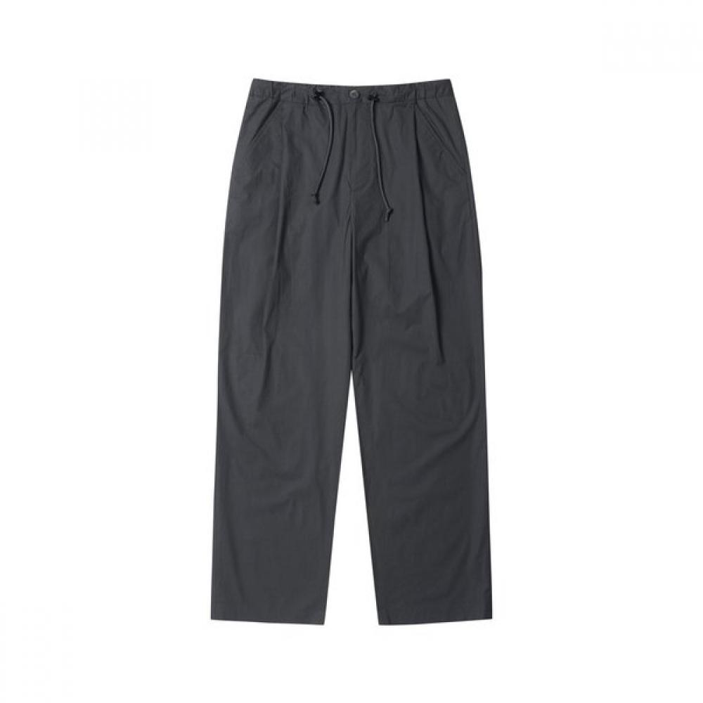 Customellow Gray Cotton Banding Pants Cwpam25322gyd 90