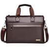 2026 New Men Briefcase High Quality Business Famous Brand PU Leather Shoulder Messenger Bag Office Handbag A4Document Laptop Bag