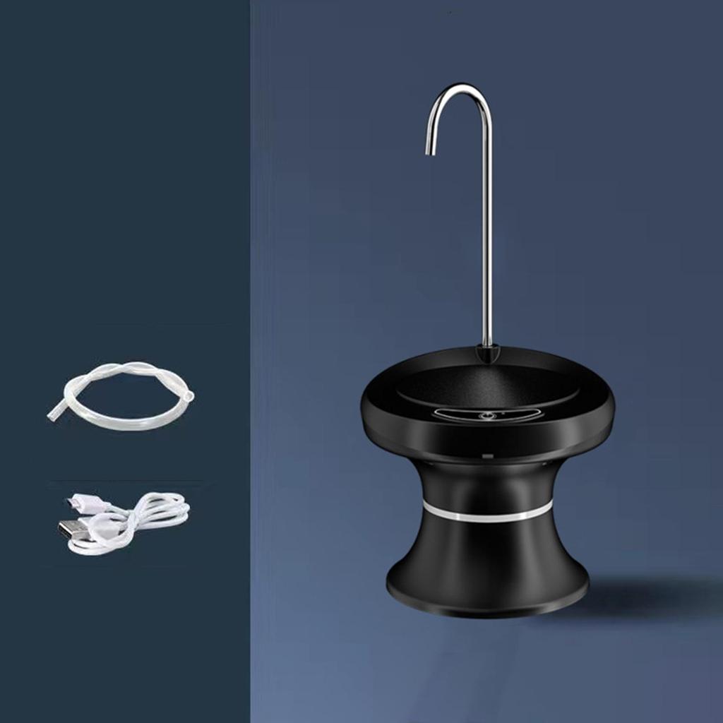 Electric Drinking Water Pump Noiseless Household Water Dispenser Push Pump with Tray Water Pump Dispenser for Kitchen Home