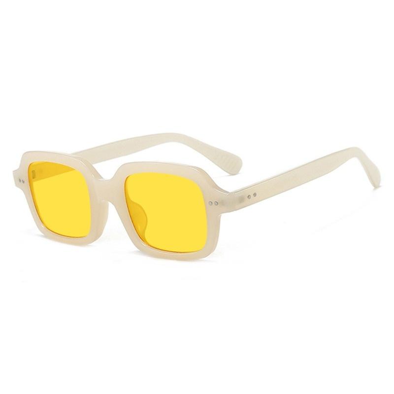 

Винтажные панк квадратные солнцезащитные очки с заклепками женские дизайнерские брендовые большие ретро черные солнцезащитные очки оттенки мужские очки only 1pcs sunglasses