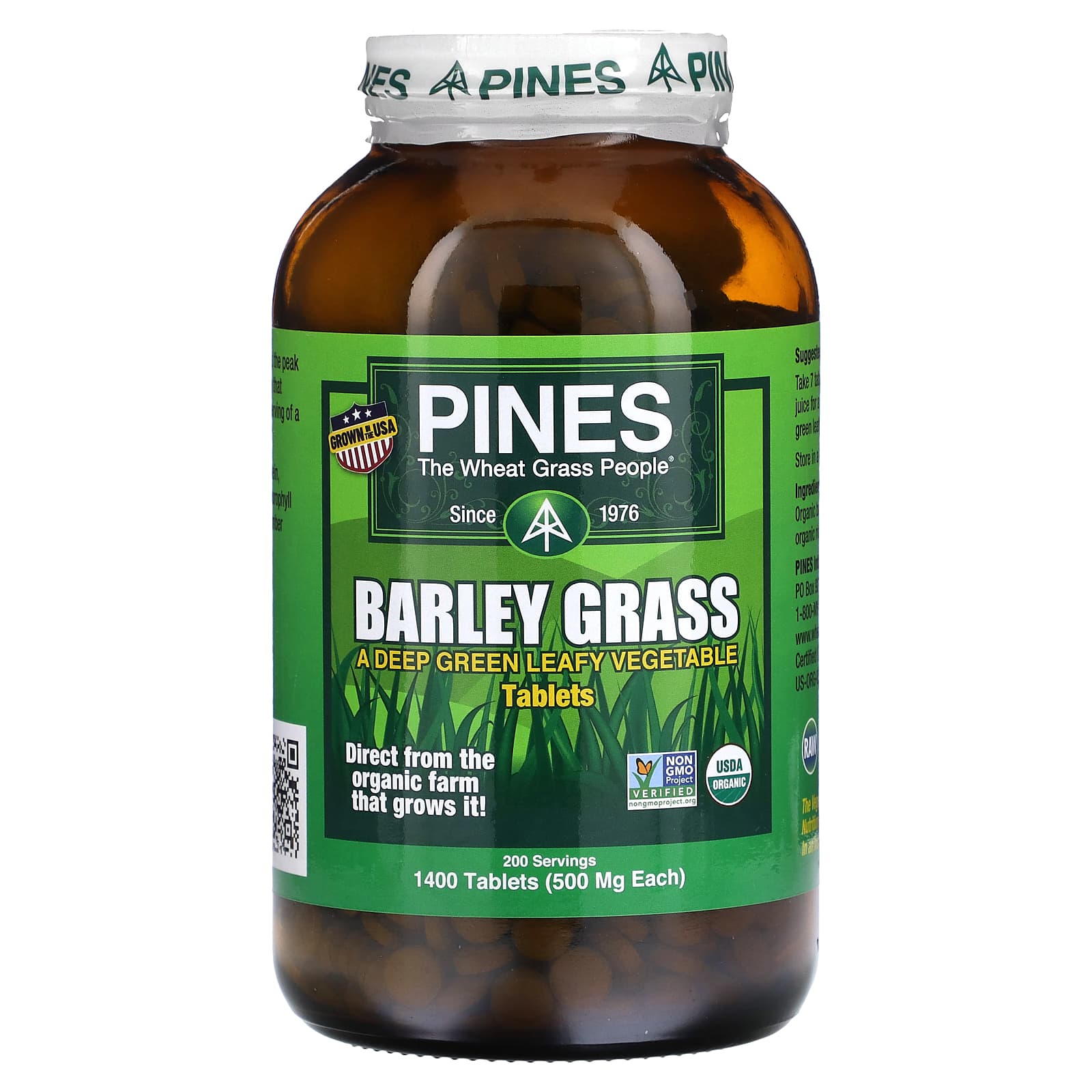 

Barley sprouts, 1,400 tablets