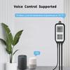 Tuya Dijital Sıcaklık Kontrol Soketi Termostat Isıtıcı Fişi Akvaryum Sera için Alexa Google Home Üzerinden Sesli Kontrol