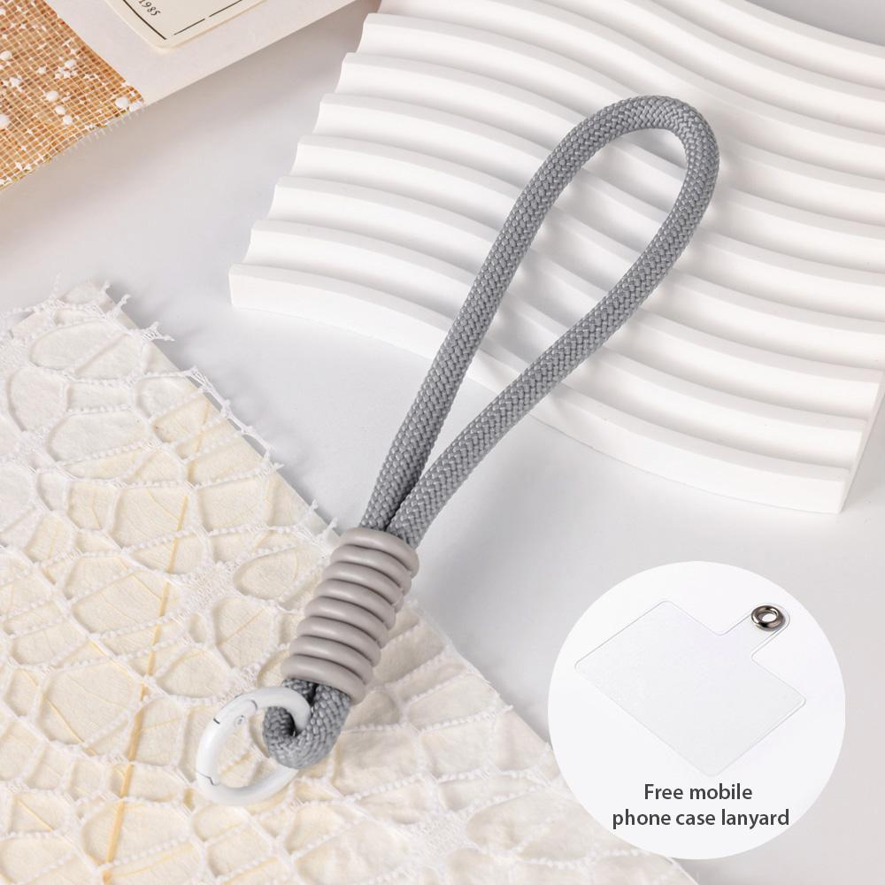 Multicolor Knot Mobile Phone Lanyard Creative Short Braided Lanyard Mobile Phone Case Key Ring Can Be Detachable To Preve