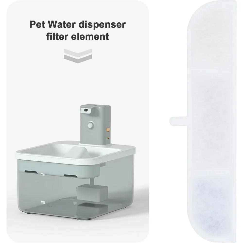 Activated Carbon Filter For WFP6 Dog Cat Water Fountain Replacement Filters For Pet Automatic Drinking Fountain 6/12Pcs