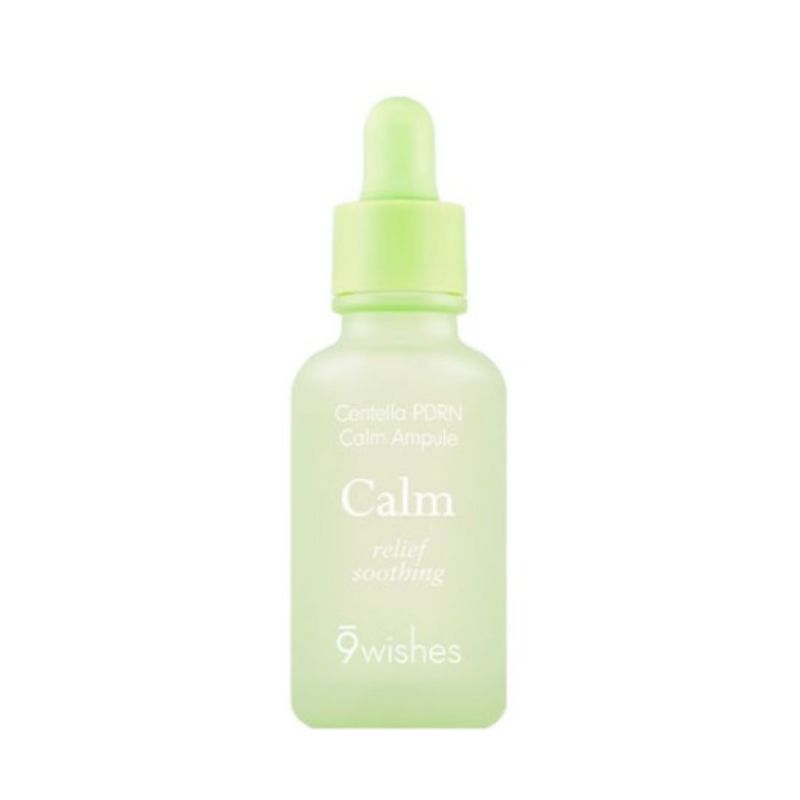 9Wishes Centella PDRN Calm Moisture Soothing Ampoule 30ml – Barrier Repair & Hydrating Facial Serum