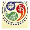 JIKAN STYLE Tenugui Cotton Towel - Japanese Traditional Hand Towel, Made in Japan, Overseas Souvenir, Kenema Designs (Annon Futo, Kotobuki Daiko,