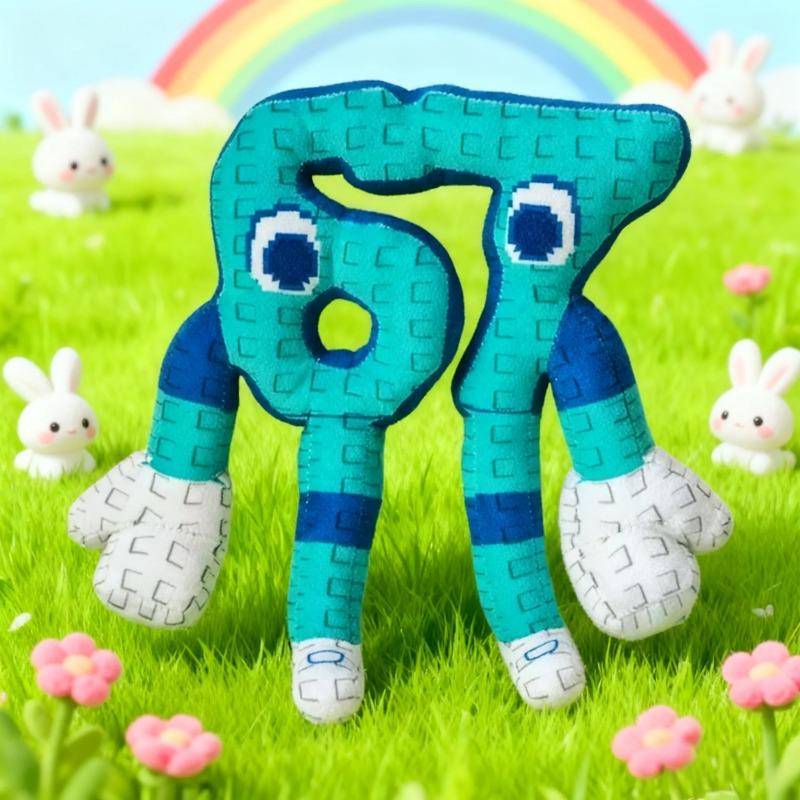 Anime Esok Sekolah Jandel Plushie Doll - STEAL A BRAINROT House No. 9 Adorable Activity Surrounding Children Birth Date Xmas present