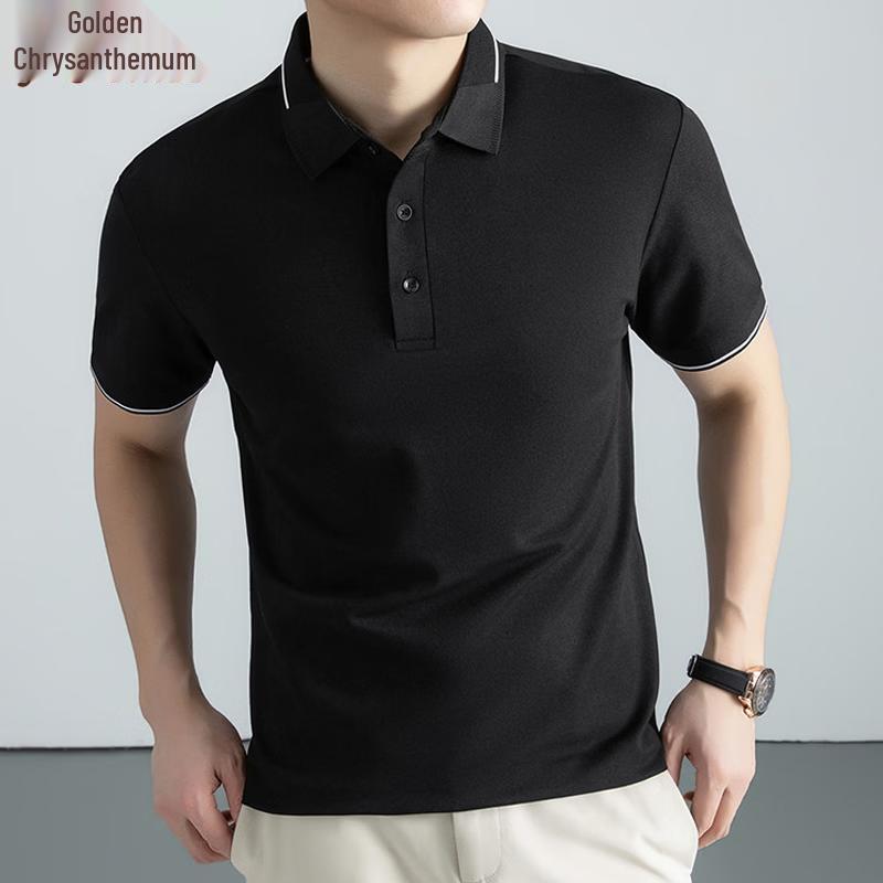 Men s Summer Short Sleeve Polo Shirt 56
