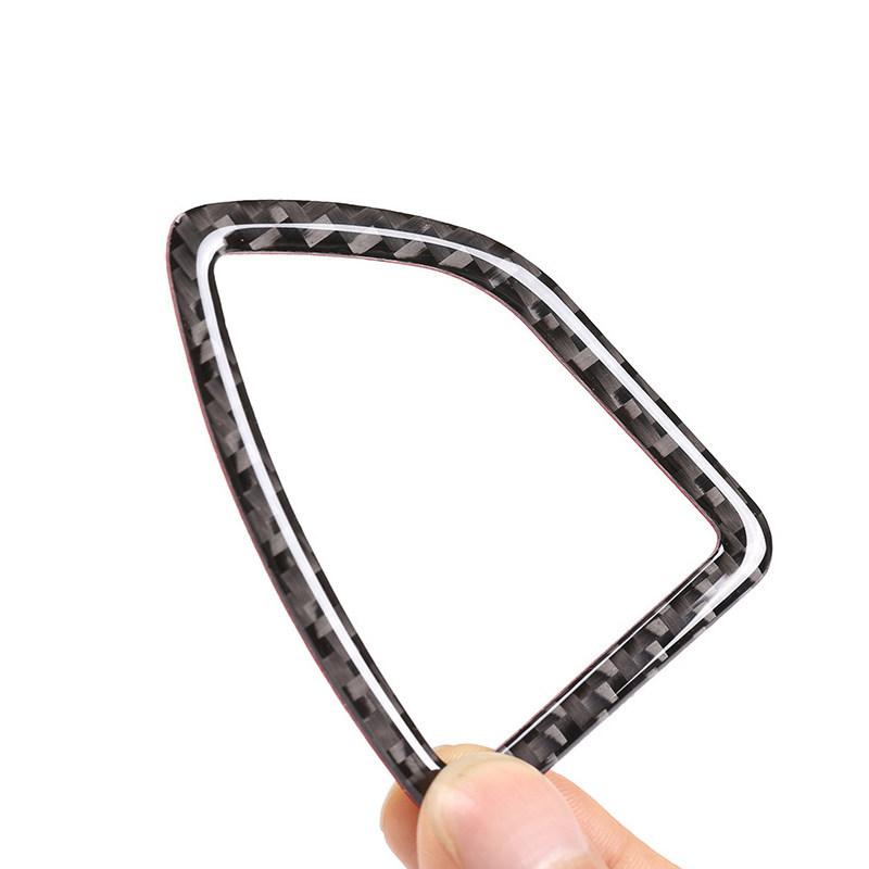 Real Carbon Fiber For BMW 3 4 Series F30 F32 2013-2018 Car Interior Center / Side Air Conditioning Air Outlet Vent Trim Cover