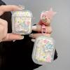 Stereo transparent star for airpodspro1 apple bluetooth wireless 1/1/1 generation earphone cover cute girl