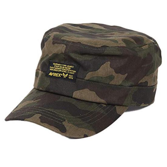 

AVIREX BLACK PATCH AVIREX Work Cap Hat for Men Popular Brand Camouflage Military