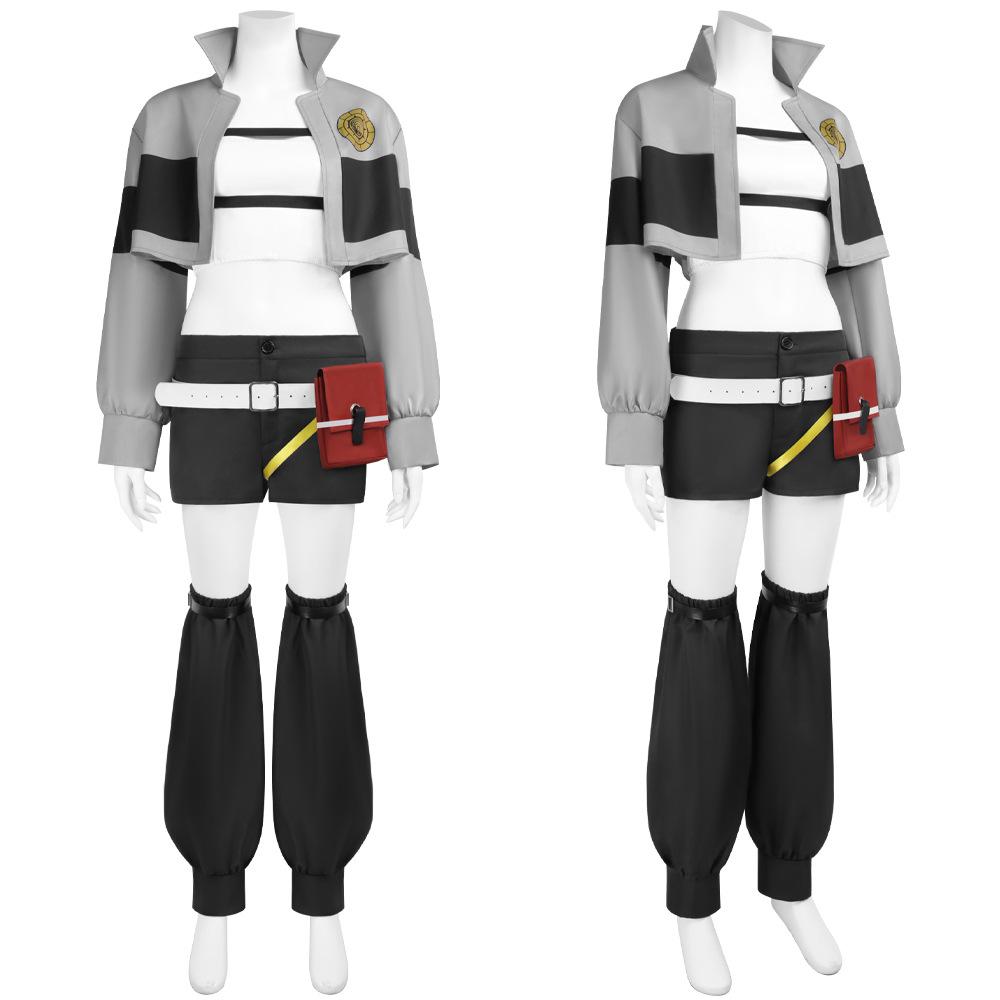 Cosplay Fuli Glaze style anime de la Guerre de l'Abysse, cosplay anime ensemble complet de costumes pour convention de bande dessinée