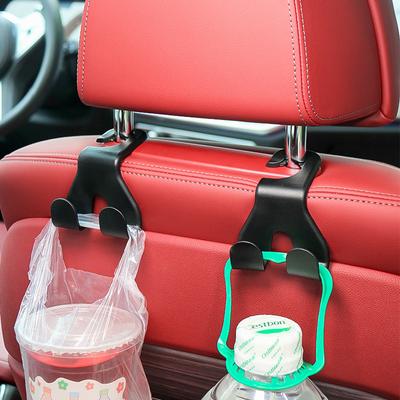 Car Hidden Creative New Seat Back Hook Car Multi-function Auto Mobile Phone Bracket Hook Handbag Purse Hanger Fastener Clip