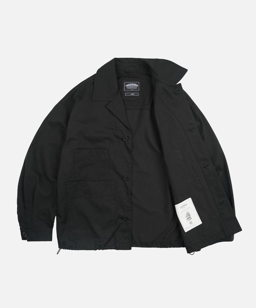 FRIZMWORKS Double Pocket Coverall Jacket _ Black