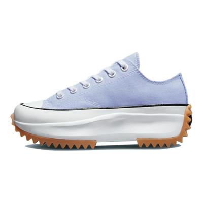 Chaussures Basses en Toile Run Star Hike Décontractées et Confortables Polyester Unisexe Bleu Clair