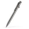 KeyUnity KP01 Bolt Action Pen with Clip, Titanium Alloy EDC Pocket Pen, Retractable Metal Ballpoint Pen for Everyday Carry, Polished