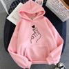European and American Fleece Hoodie Sweater Men's and Women's Clothing Autumn and Winter Couple Tops Loose