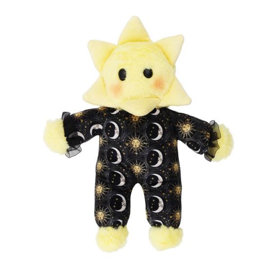 Stern Plüschtier für Kinder Weiches Kuscheltier mit Sternen-Mond-Print Niedriges Kuschelkissen Geburtstagsgeschenk für Mädchen